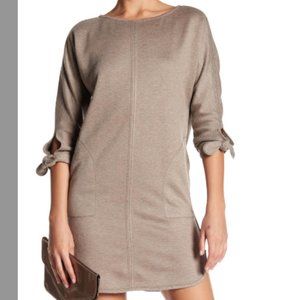 Max Studio Tie Sleeve Knit Dress Size Small